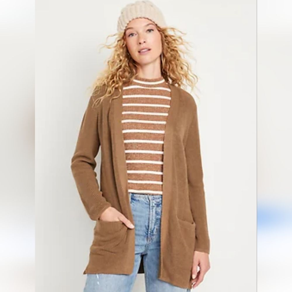 Old Navy Open-Front Long Line Cardigan size M AG-1834